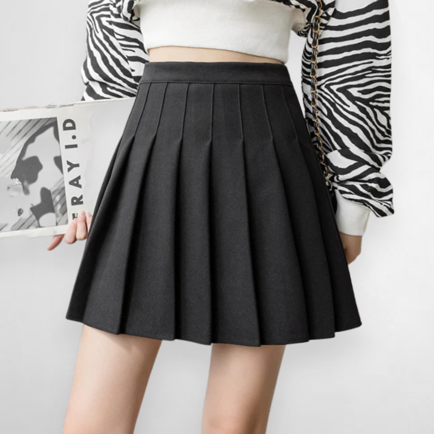 Kensington Pleated Mini Skirt