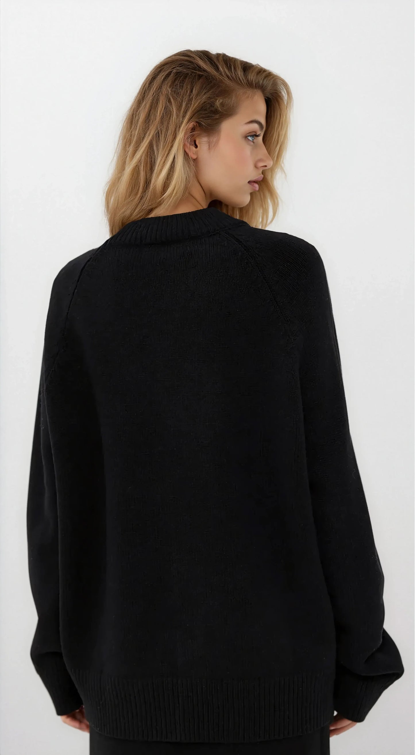 Lauria Wool Blend Knit Sweater