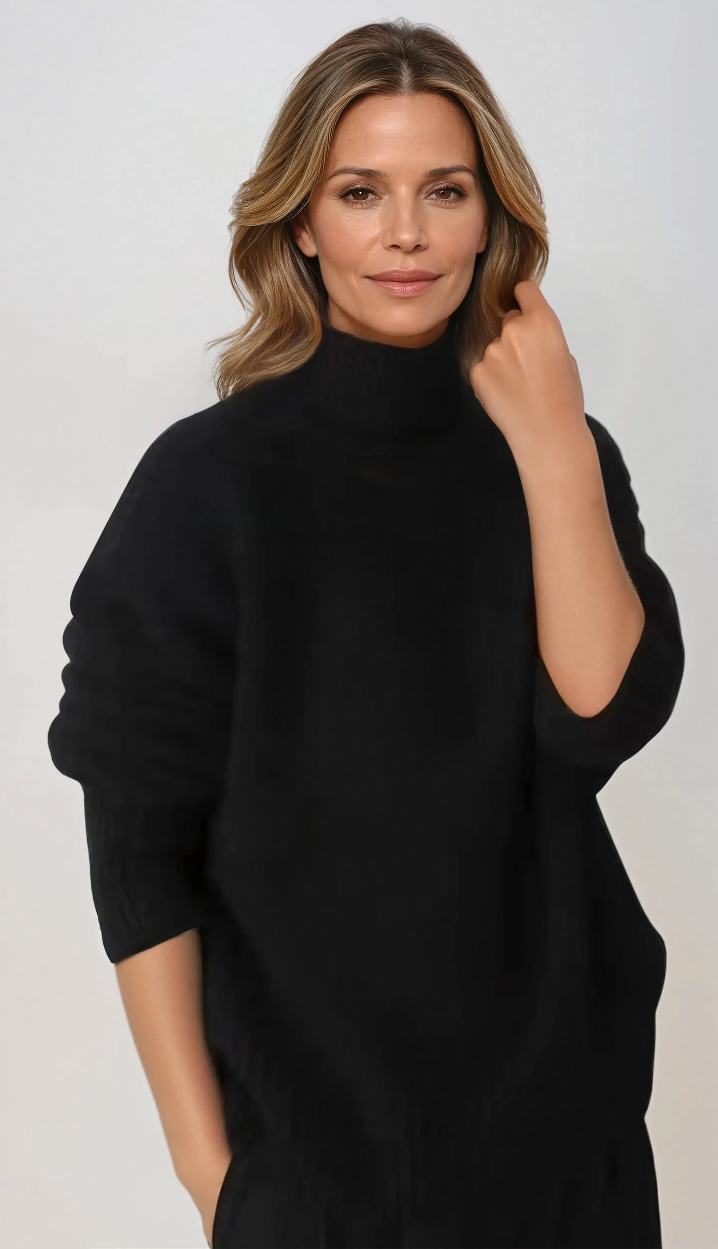 Ivora Cashmere Knit Sweater