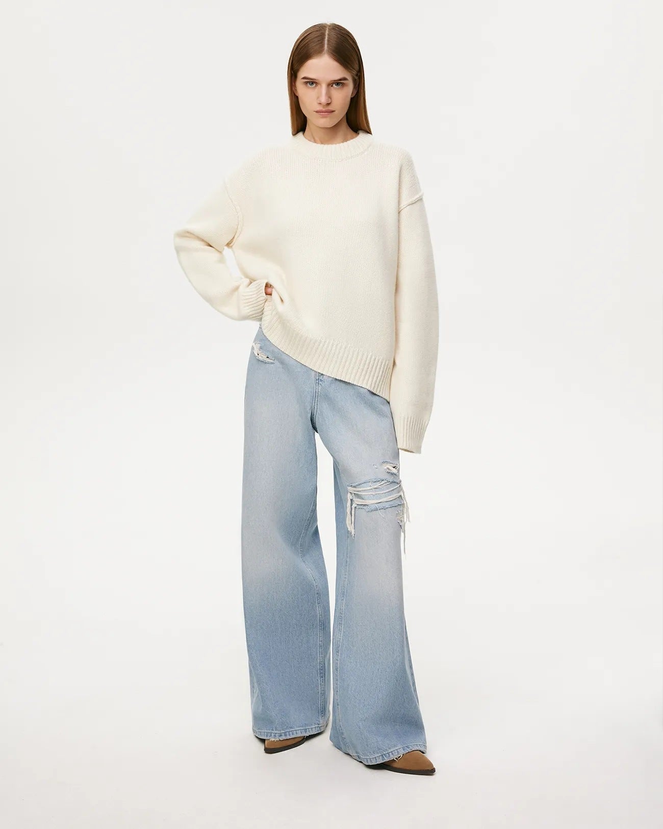 The Calista Relaxed Knit Top