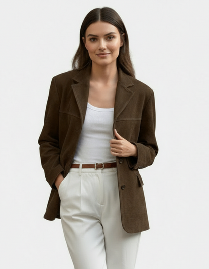 Isla Faux Suede Jacket