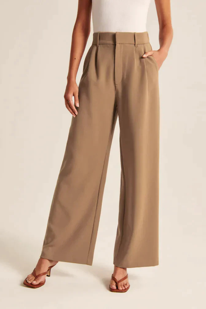 Riviera Brown Tailored Pants