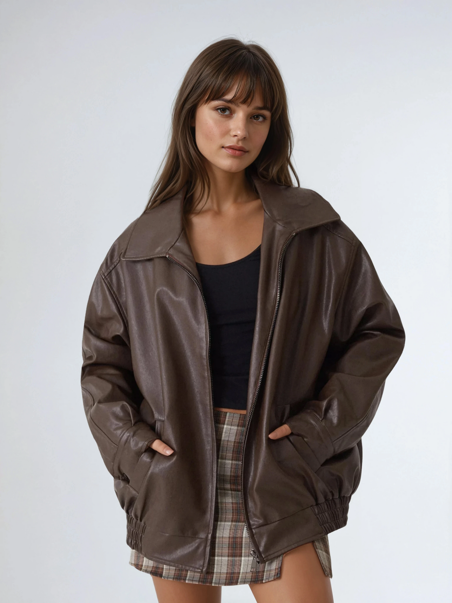 Marseille Faux Leather Jacket