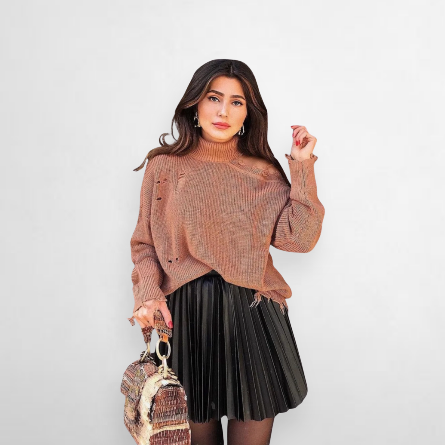 Marlowe Pleated Mini Skirt