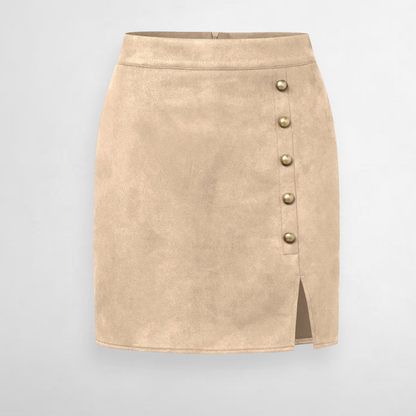 Fiora Faux Suede Mini Skirt