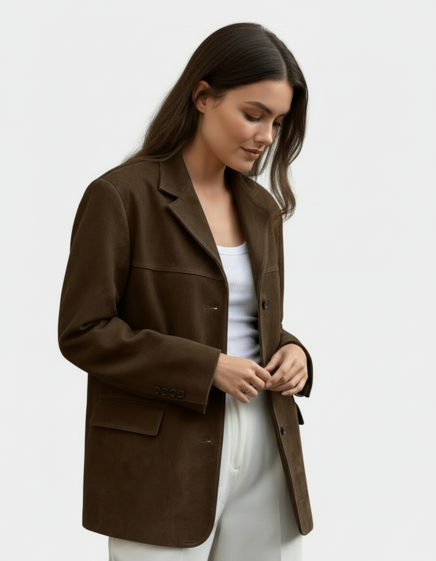 Isla Faux Suede Jacket
