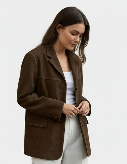 Isla Faux Suede Jacket