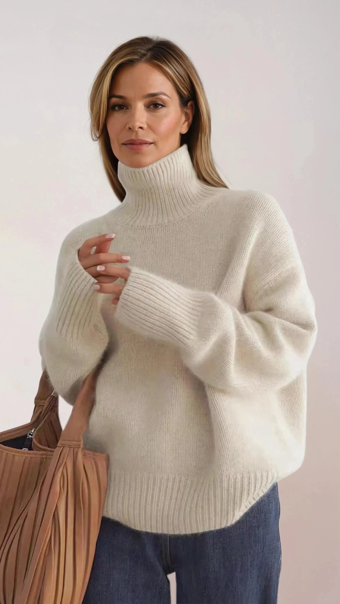 Ivora Cashmere Knit Sweater