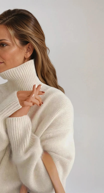 Ivora Cashmere Knit Sweater