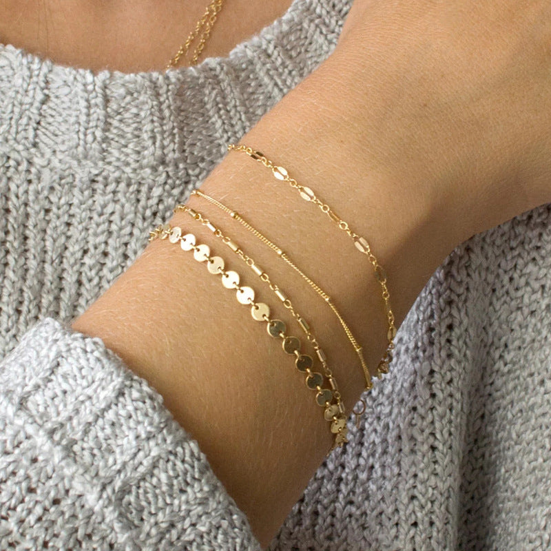 Laced Bracelet Set