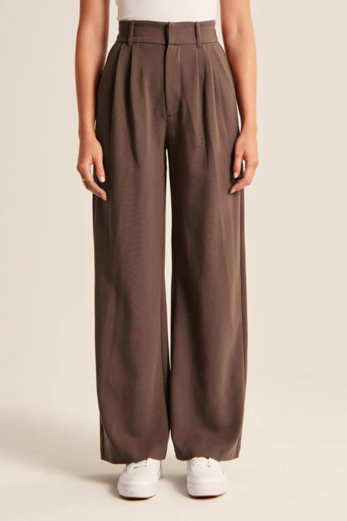 Riviera Chocolate Tailored Pants