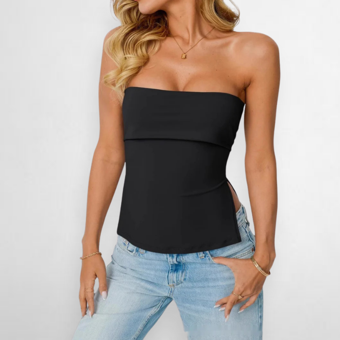 Valeria Strapless Top