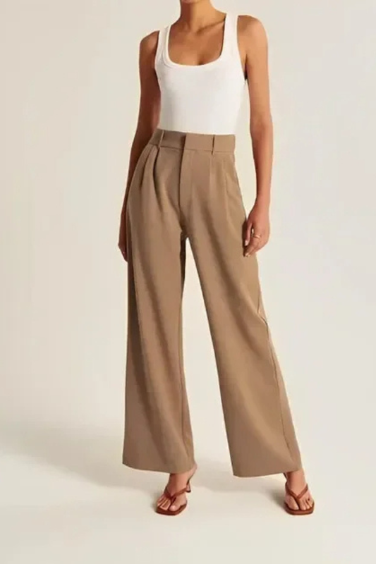 Riviera Brown Tailored Pants