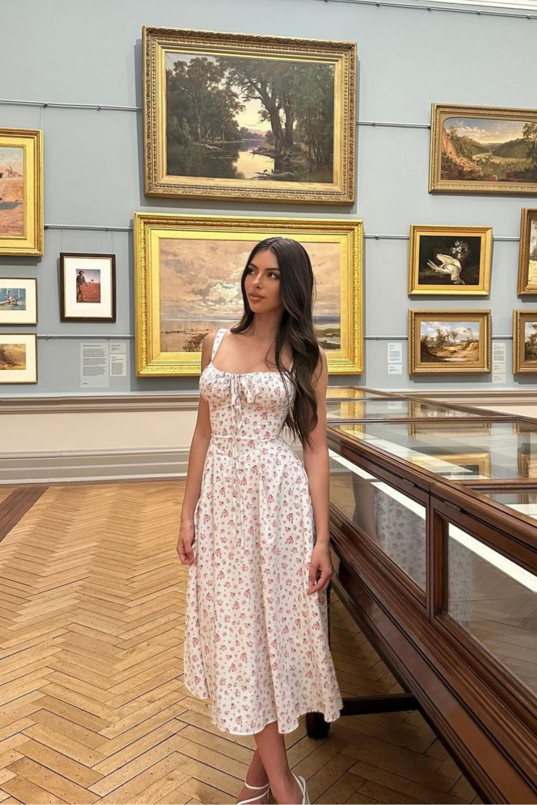 GELSOMINA MIDI DRESS