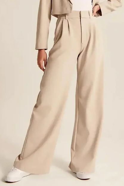Riviera Beige Tailored Pants