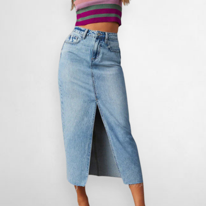 August Denim Skirt