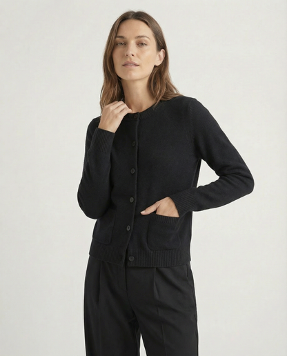 Harlow Wool Knit Cardi