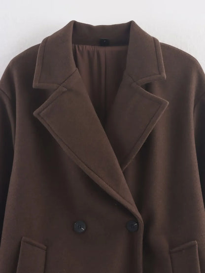 Chocolate Maxi Coat