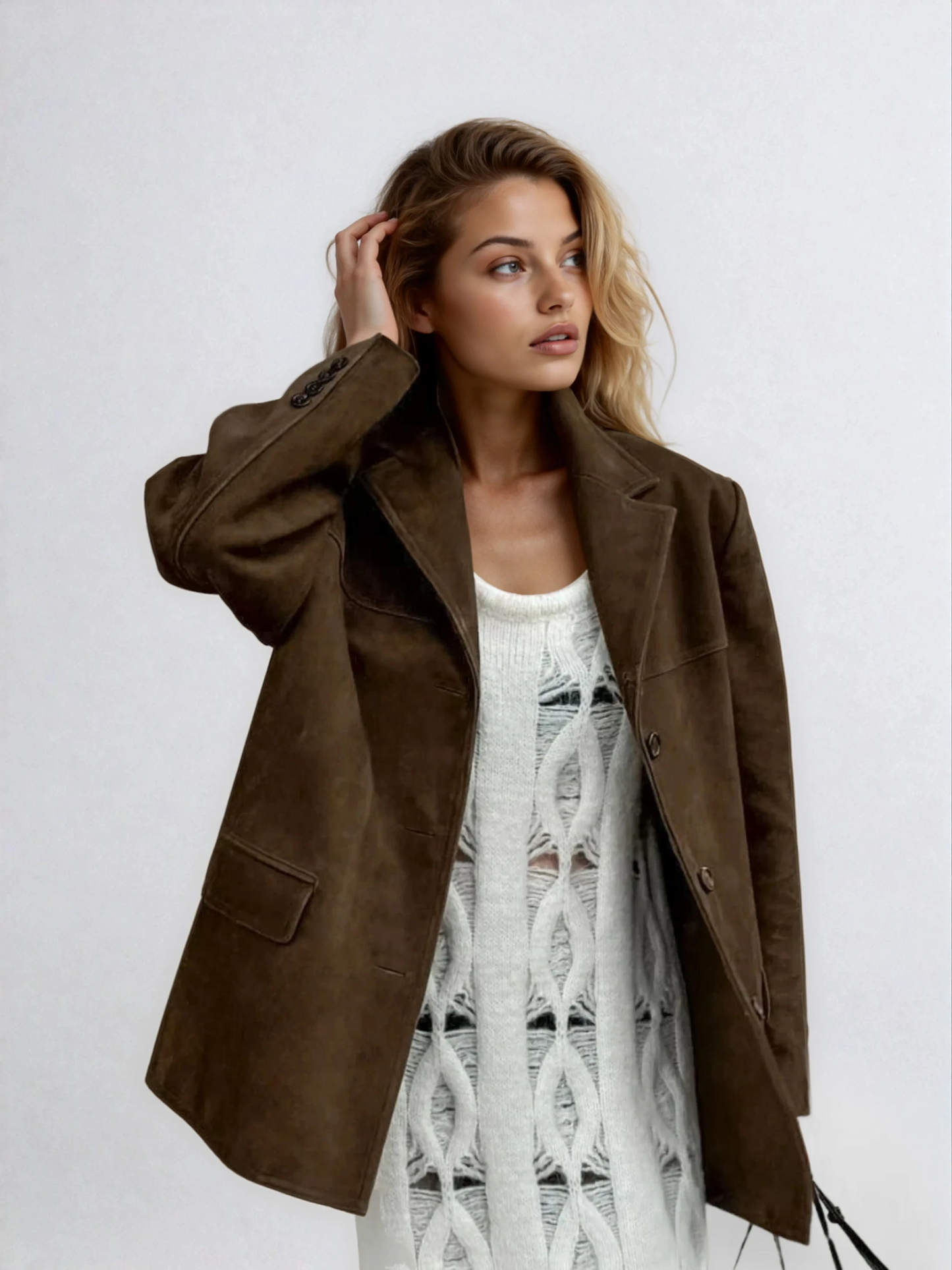 Isla Faux Suede Jacket