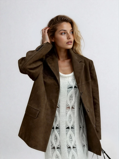 Isla Faux Suede Jacket