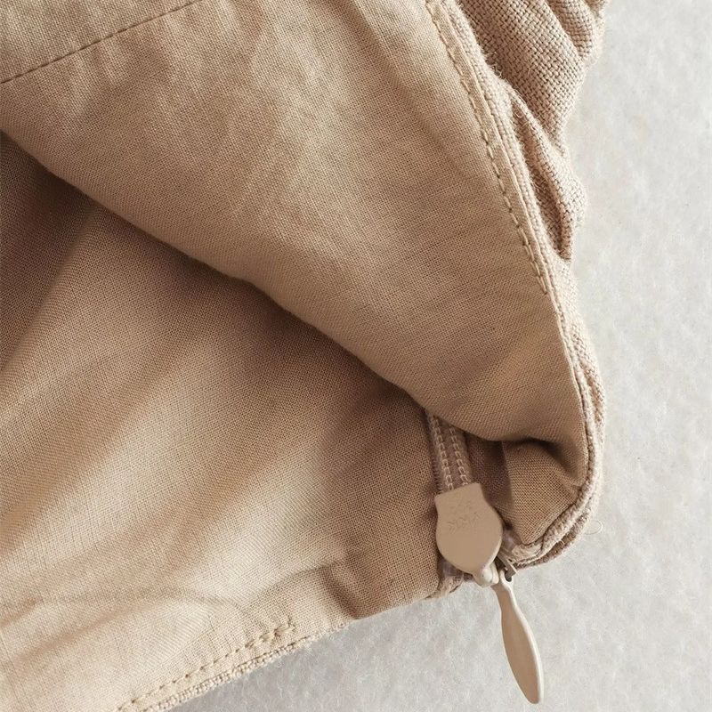 Halter Linen Vest Top