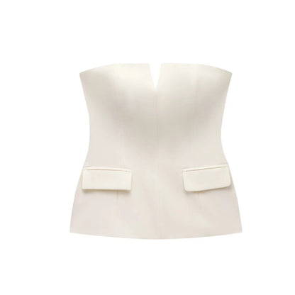Mariela Structured Tube Top