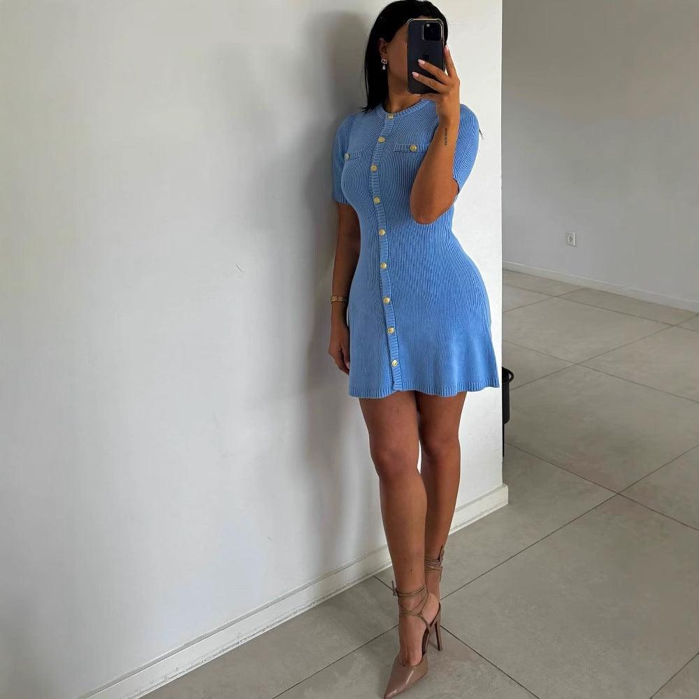 Corissa Mini Knit Dress