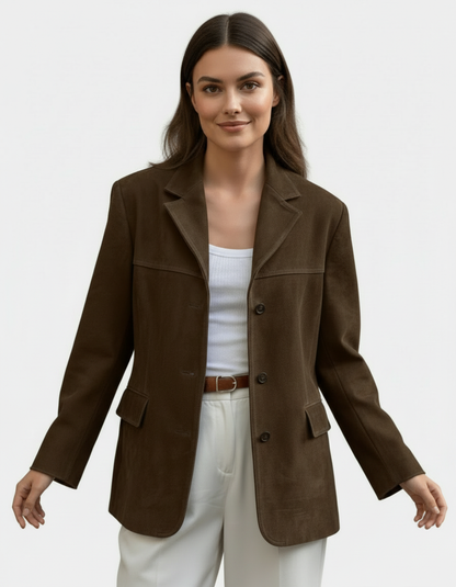 Isla Faux Suede Jacket