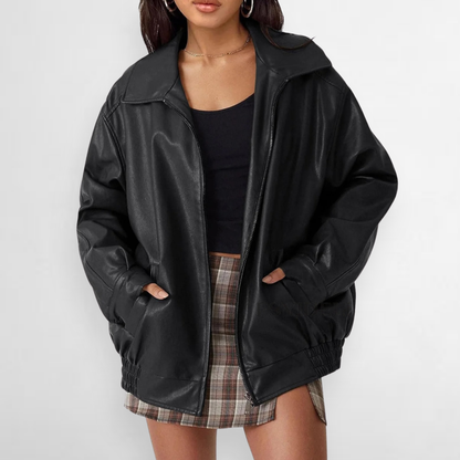 Marseille Faux Leather Jacket