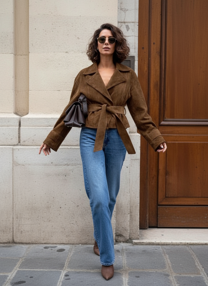 The Margot Tie-waist Coat