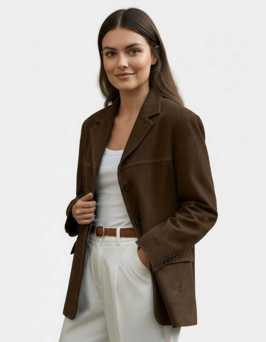 Isla Faux Suede Jacket