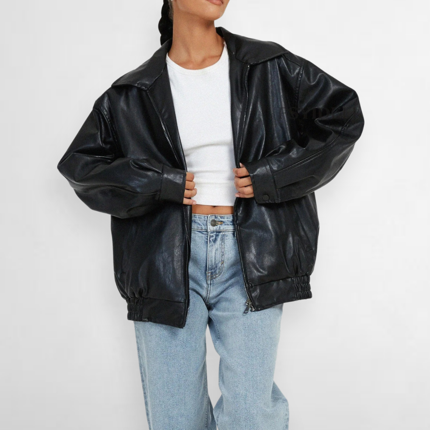 Marseille Faux Leather Jacket