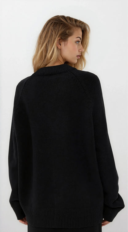Lauria Wool Blend Knit Sweater