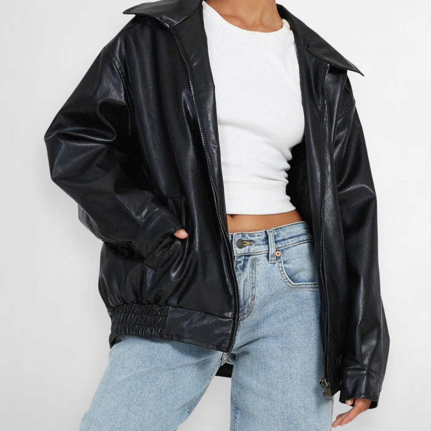 Marseille Faux Leather Jacket