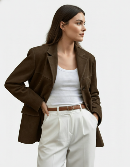 Isla Faux Suede Jacket