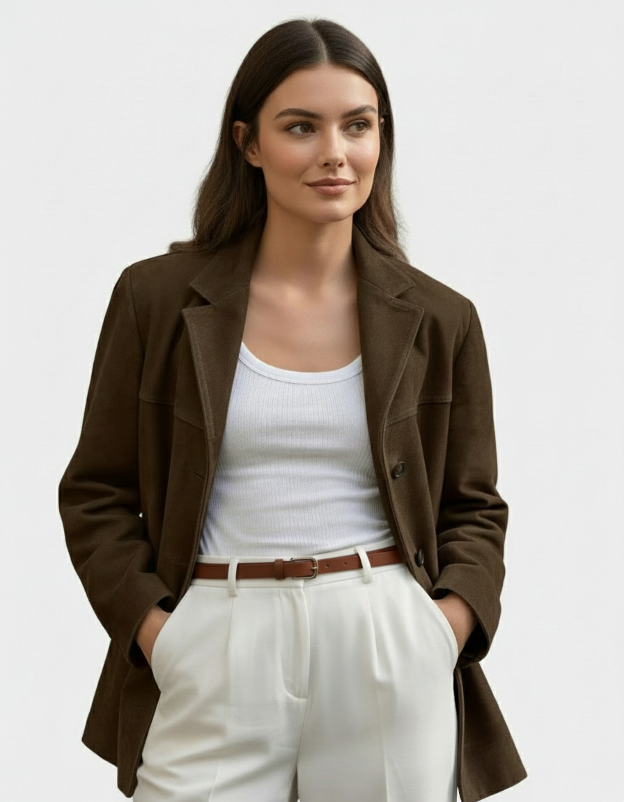 Isla Faux Suede Jacket