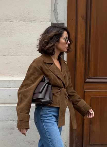 The Margot Tie-waist Coat