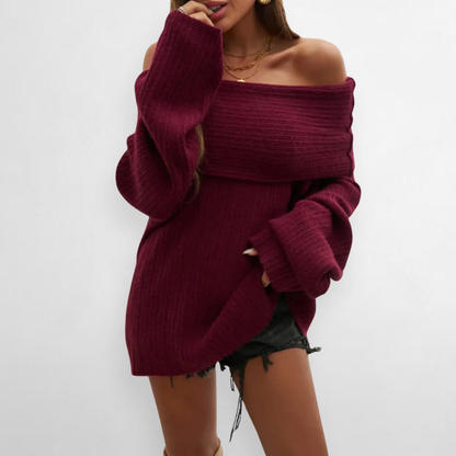 Liora Off-Shoulder Knit