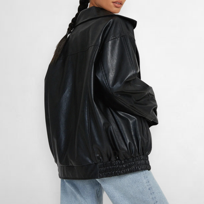 Marseille Faux Leather Jacket