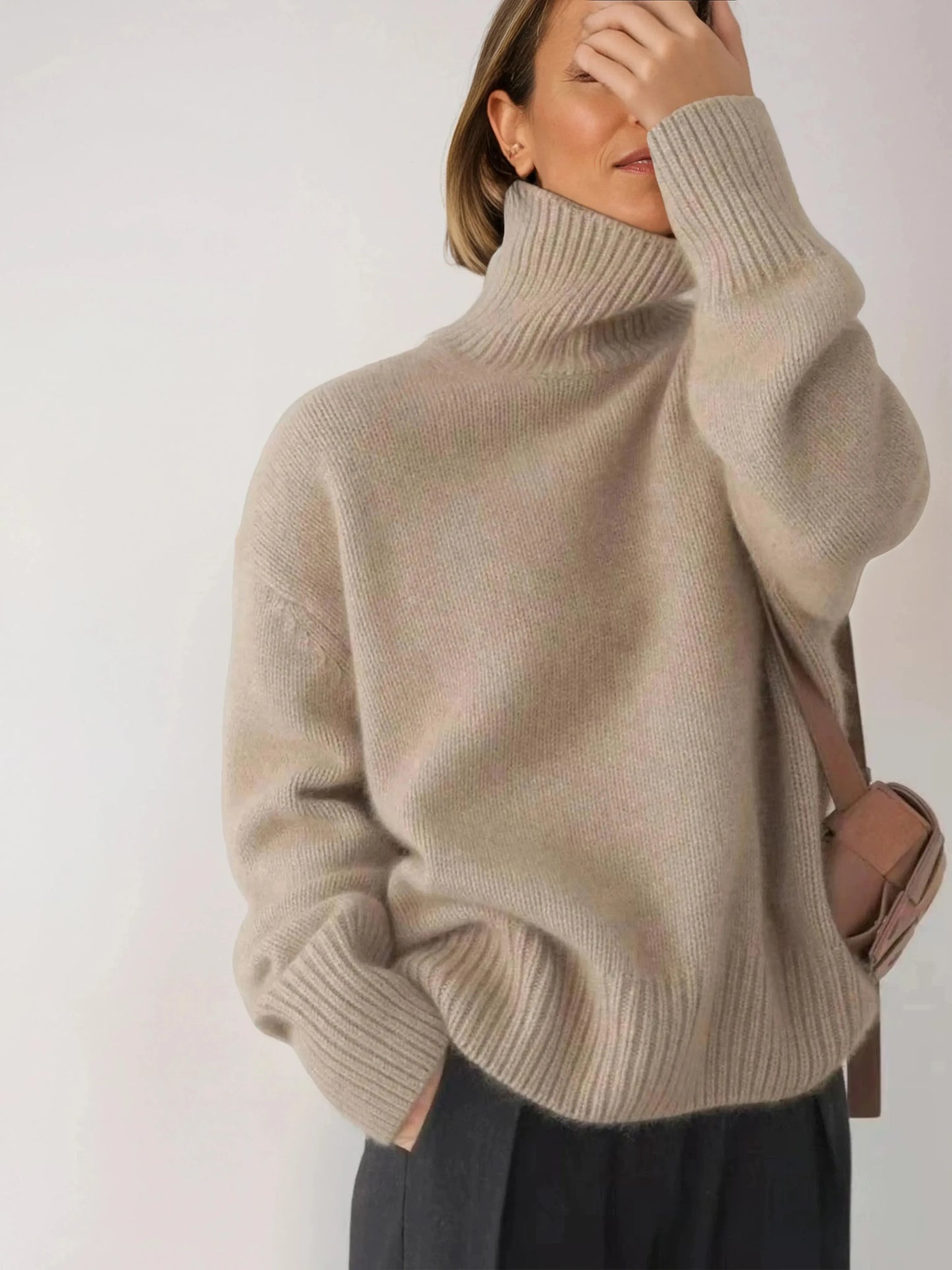 Ivora Cashmere Knit Sweater