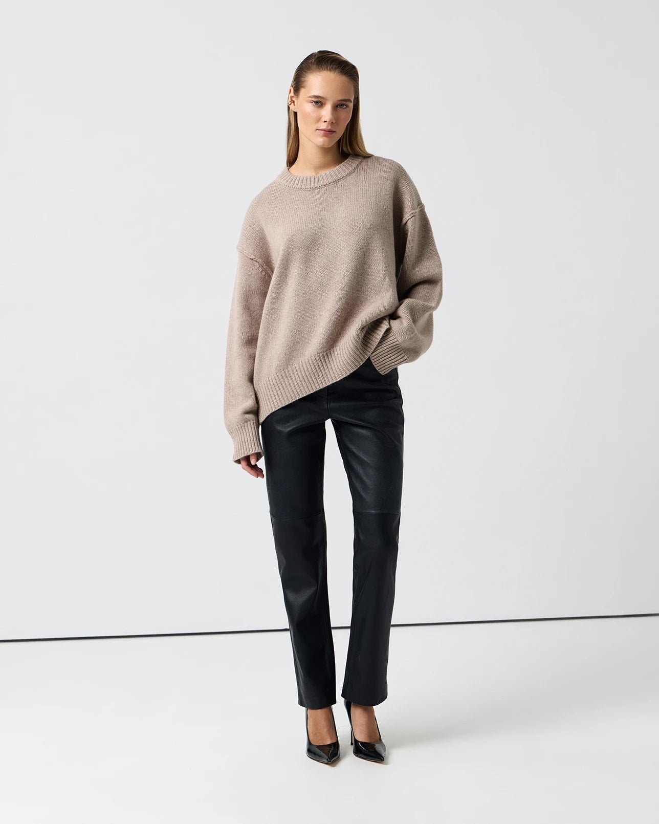 The Calista Relaxed Knit Top