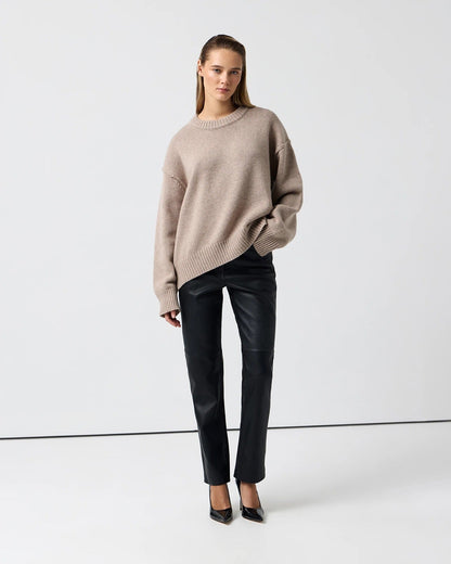 The Calista Relaxed Knit Top