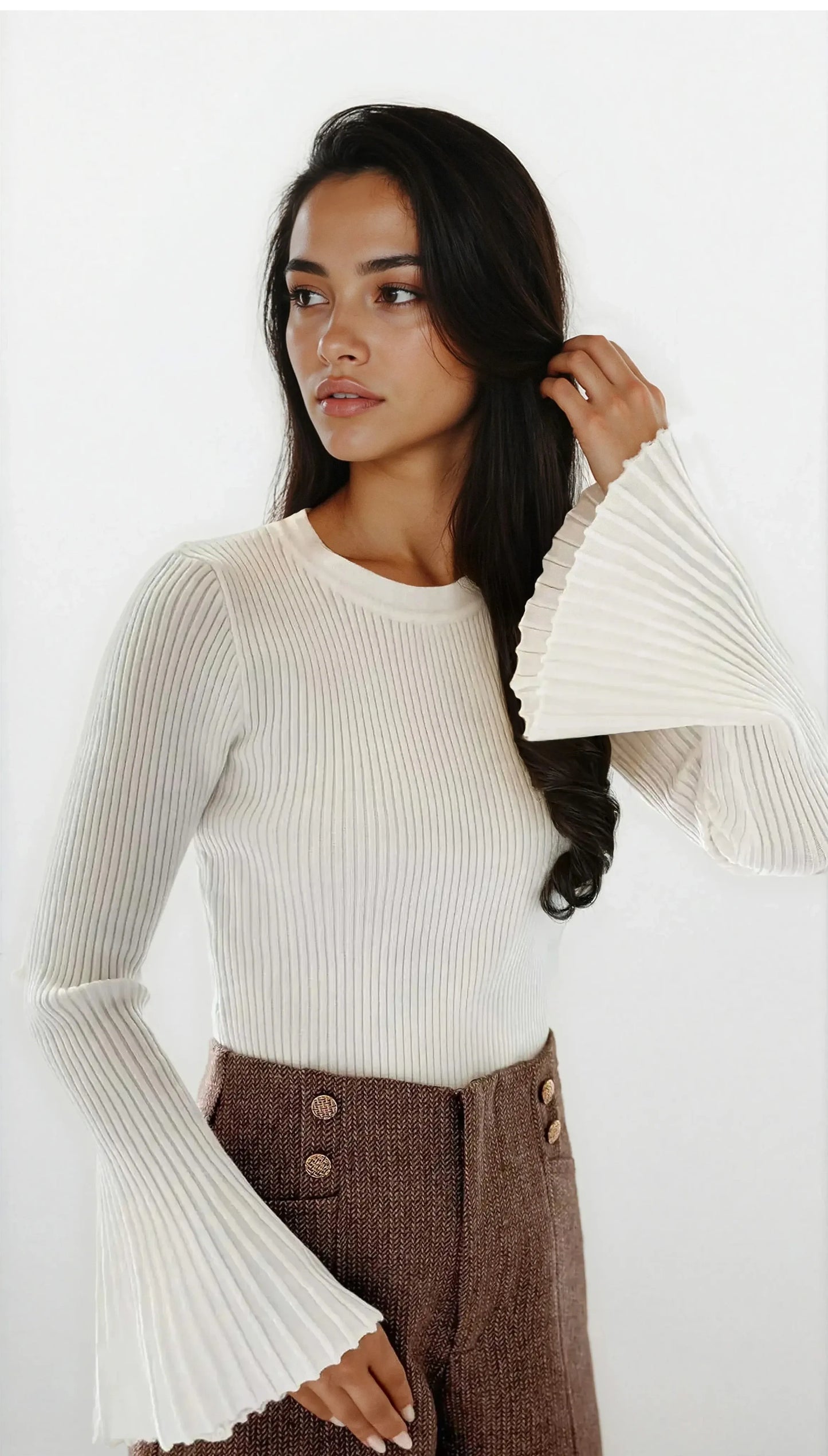 Sylvie Bell Sleeve Top