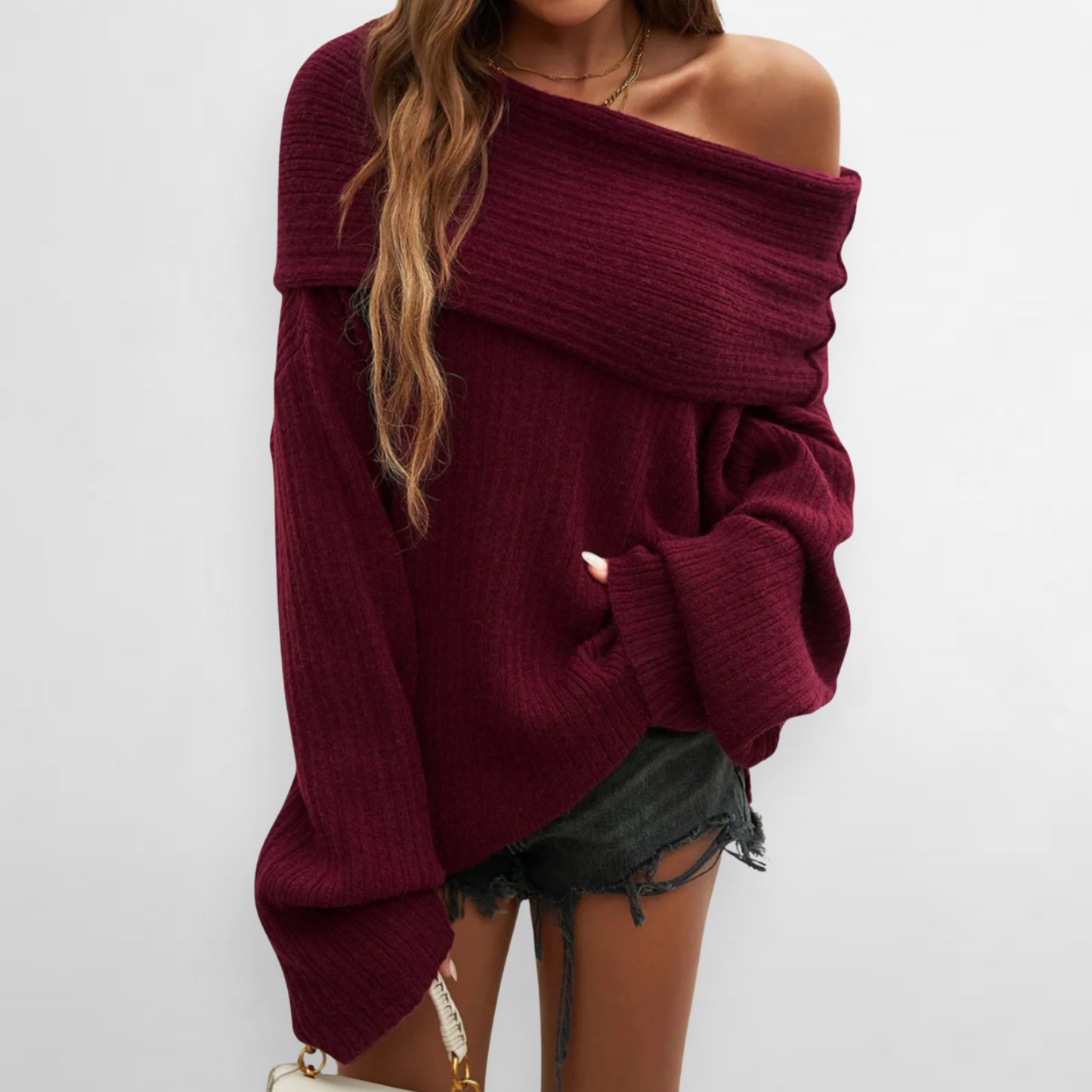 Liora Off-Shoulder Knit