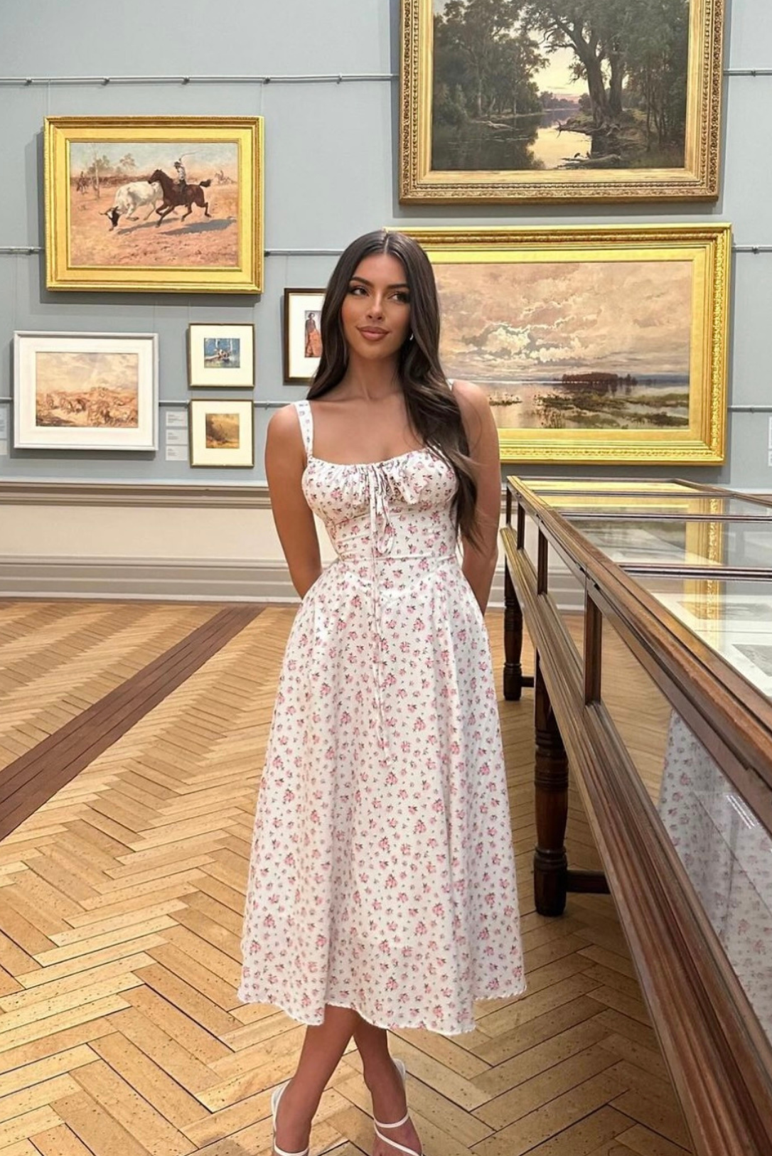 GELSOMINA MIDI DRESS