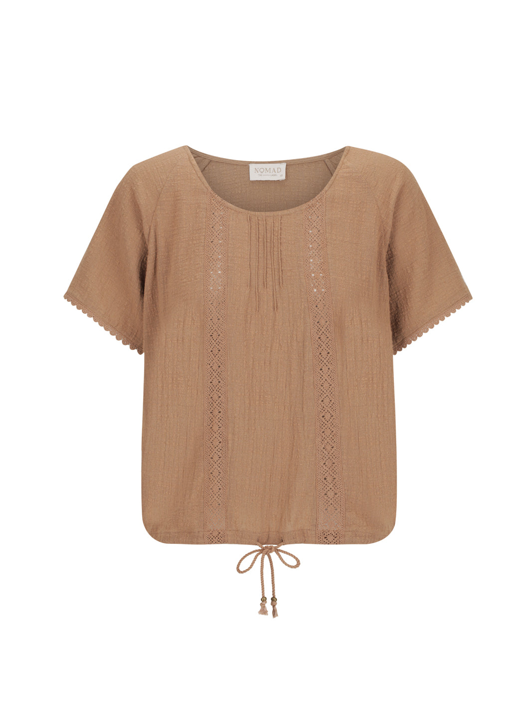 Daisy Cotton Blouse Cinnamon