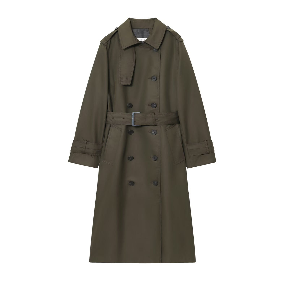 Alexandra | Women's Belted Double Breasted Long Trench Coat