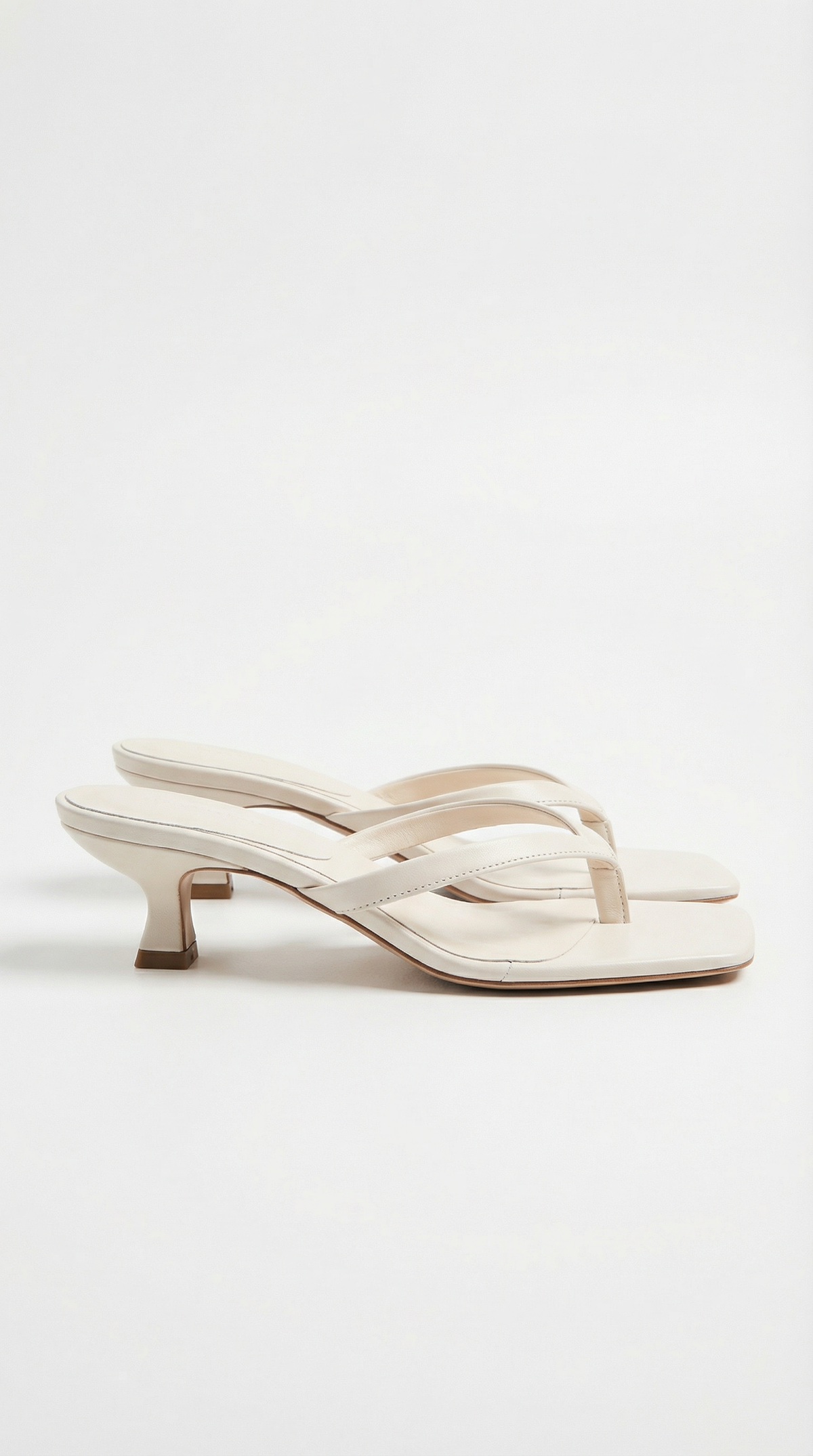 Ieza | Women’s Strappy Kitten Heel Mule Sandals