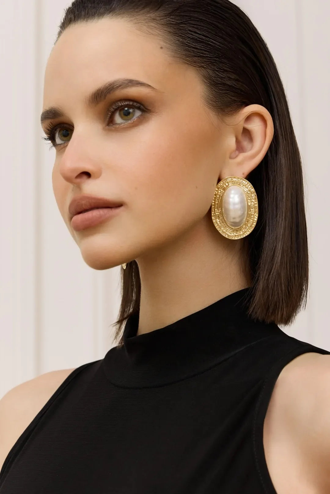 Isabelle | Women's Vintage Pearl Statement Earrings