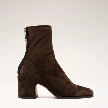 Marisol | Women's Casual Square Toe Ankle Heels Boots